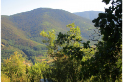 Randonnée pédestre vers Le Monestier (Ardèche) juillet 2022